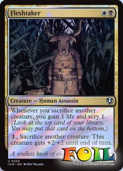 Fleshtaker 235 MTG Innistrad Remastered Uncommon NP Foil - Image 1