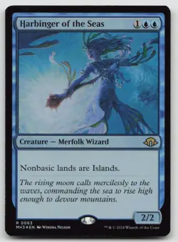 Harbinger of the Seas MH3 #63 R Foil NM - Image 1