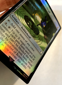 MTG Agility Bobblehead *FOIL* Universes Beyond: Fallout 0126 NM - Image 3