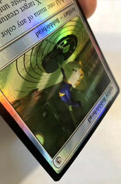 MTG Agility Bobblehead *FOIL* Universes Beyond: Fallout 0126 NM - Image 4
