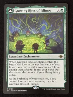 1x MTG Growing Rites of Itlimoc - The Lost Caverns of Ixalan (LCI) #188 - Magic - Image 1