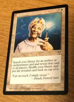 MTG: Enlightened Tutor NM - Image 1