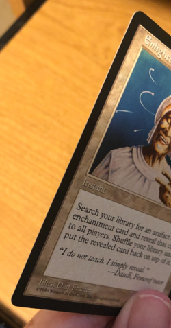 MTG: Enlightened Tutor NM - Image 4