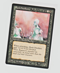 Magic the Gathering ~ MTG ~ 1x Murk Dwellers ~ M/NM ~ THE DARK - Image 1