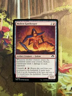 Molten Gatekeeper Modern Horizons 3 MTG NM - Image 1