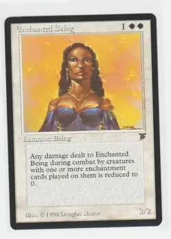 Magic the Gathering ~ MTG ~ 1x Enchanted Being ~ LEGENDS ~ M/NM - Image 1