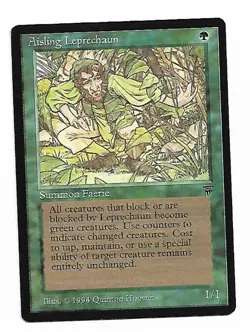Magic the Gathering ~ MTG ~ 1x Aisling Leprechaun ~ LEGENDS ~ M/NM - Image 1