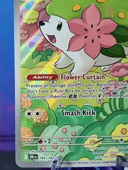 2025 Pokemon Shaymin Full Art Holo Destined Rivals #185/182 - Image 5
