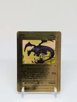 Pokemon🔥SHINING CHARIZARD 107/105🔥GOLD FOIL🔥1st Edition🔥Collectible - Image 1