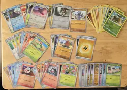 Mixed 75pc Pokemon Reverse Holo Lot - Image 2