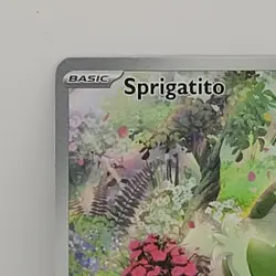 Pokemon TCG Sprigatito 196/193 Paldea Evolved Illustration Rare NM - Image 3