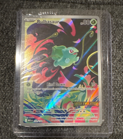 Pokemon Bulbasaur 133/132 English Mega Evolution Stamped Promo SEALED - Image 1