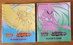 Pokemon TCG Scarlet & Violet Paradox Rift Set of 2 Player's Guide 2023 - Image 1