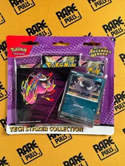 Pokemon - Mega Evolutions Ascended Heroes Tech Sticker Collection - Gastly - Image 1