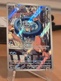 Stellar Crown Squirtle Illustration Rare 148/142 - Pokemon TCG 2024 NM/MT - Image 3