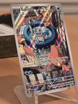 Stellar Crown Squirtle Illustration Rare 148/142 - Pokemon TCG 2024 NM/MT - Image 4