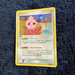 Pokemon EX Crystal Guardians Igglybuff Stamped Reverse Holo 21/100 NM Grade Me! - Image 1