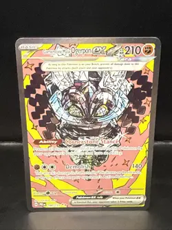 Pokemon Cornerstone Mask Ogerpon ex - 160/131 - Prismatic Evolutions - SIR A - Image 1