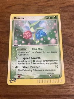 Roselia Holo Rare E Reader 9/97 Ex Dragon 2003 Pokemon TCG - NM - Image 1
