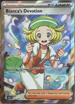 Bianca's Devotion Full Art Ultra Rare - 197/162 - Temporal Forces Pokemon 2024 - Image 1