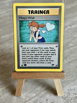 Pokemon TCG Misty’s Wish 108/132 1st Edition Gym Challenge (English) - NM - Image 1