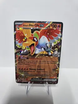 Ethan's Ho-Oh ex - 039/182 - Pokemon Destined Rivals Double Rare NM - Image 1