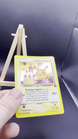 Pokemon Pikachu #24 Birthday 2000 NM/LP - Image 2
