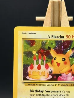 Pokemon Pikachu #24 Birthday 2000 NM/LP - Image 4