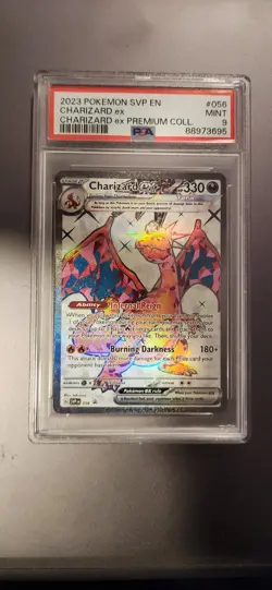 2023 Pokemon SVP Charizard Premium Collection Charizard EX PSA 9 #56 - Image 1