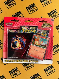 Pokemon - Mega Evolutions Ascended Heroes Tech Sticker Collection - Charmander - Image 1