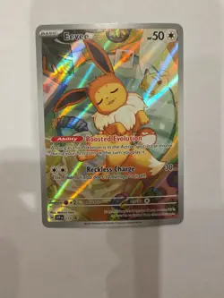 Eevee SVP #173 Pokemon TCG Prismatic Evolutions ETB Black Star Promo NM - Image 1