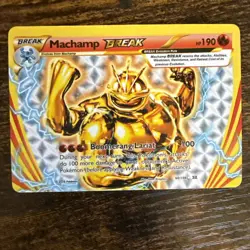Machamp BREAK 60/108 - Evolutions Holo Rare Pokemon TCG - MP/HP - Image 1