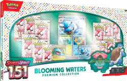 Pokemon TCG: S&V 151 Blooming Waters Premium Collection Factory Sealed Box - Image 1