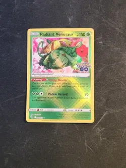 Radiant Venusaur 004/078 Pokemon GO Holo - Image 1