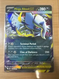 Mega Absol EX 86/132 Mega Evolution Pokemon TCG NM/M - Image 1