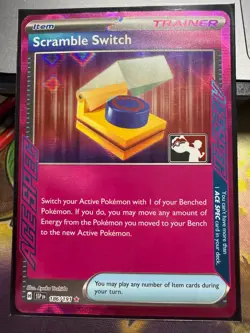 Scramble Switch 186/191 Pokemon Play! Prize Pack Play Stamp Series 7 - Image 1