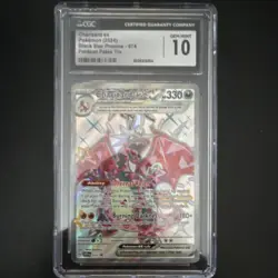 Pokemon Charizard ex 074 Sv: Scarlet & Violet Promo Holo CGC 10 GEM MINT 330HP - Image 1