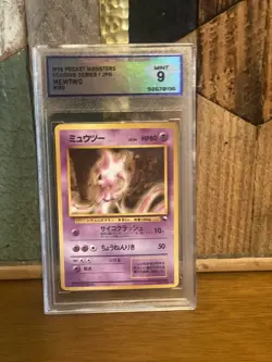 Pokemon | 1998 DSG 9 Glossy Vending Series 1 Mewtwo Glossy Japanese Rare - Image 1