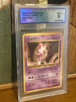 Pokemon | 1998 DSG 9 Glossy Vending Series 1 Mewtwo Glossy Japanese Rare - Image 3