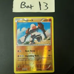 Regirock - 40/98 - Rare - Reverse Holo Pokemon XY Ancient Origins M/NM - Image 1