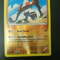 Regirock - 40/98 - Rare - Reverse Holo Pokemon XY Ancient Origins M/NM - Image 3