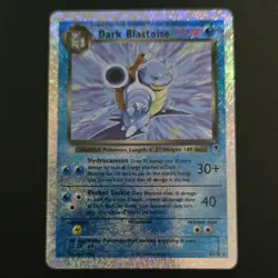 Pokemon Dark Blastoise 70 HP Holo Rare Legendary Collection 4/110 Reverse Holo - Image 1