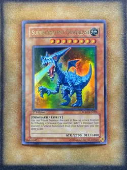 Yugioh Super-Ancient Dinobeast LODT-EN088 Ultra Rare 1st Ed NM - Image 1