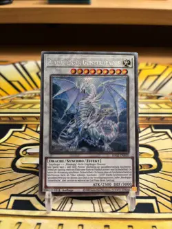 Yugioh Blauaugiger Geisterdrache RA02-DE030 Platinum Secret Rare - Image 1