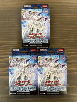 (3X) Yu-Gi-Oh! Blue-Eyes White Destiny Structure Deck Brand New 1st Edition! - Image 1