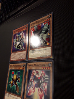 Yu-Gi-Oh! Valkyrion, Alpha, Beta, Gamma, Magnetkrieger, SBCB-DE022-025, C., NM - Image 3