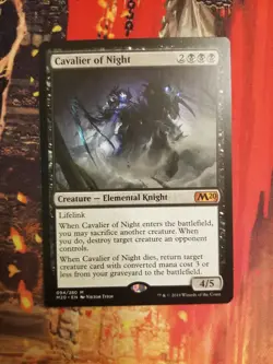Cavalier Of Night ** 50% Off $30+ ** Magic The Gathering MTG Card - M20 - Image 1