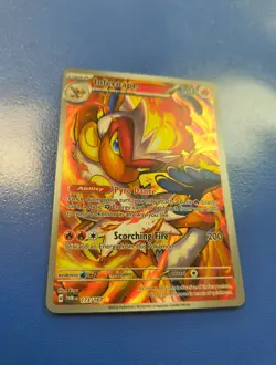 Pokemon TCG Infernape Card Twilight Masquerade Illustration, Rare, 173/167 - Image 3
