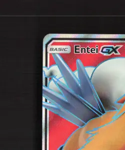 Entei GX 71/73 Shining Legends Full Art Ultra Rare Holo Pokemon Card LP+ - Image 3