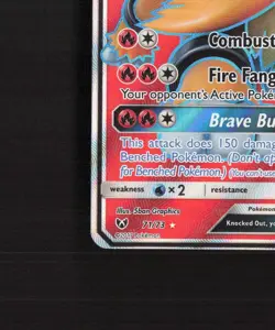 Entei GX 71/73 Shining Legends Full Art Ultra Rare Holo Pokemon Card LP+ - Image 5